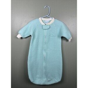 Vintage‎ Blue CARTER’S Baby UP TO 20 LBS Sleep Sack Made In USA